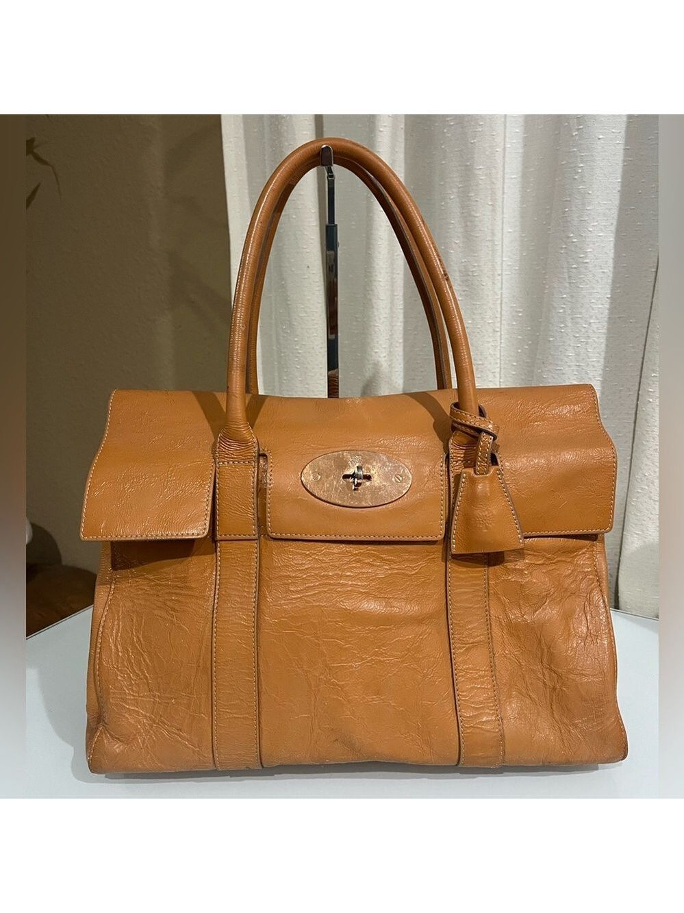 MULBERRY OAK TANNED LEATHER BAYSWATER